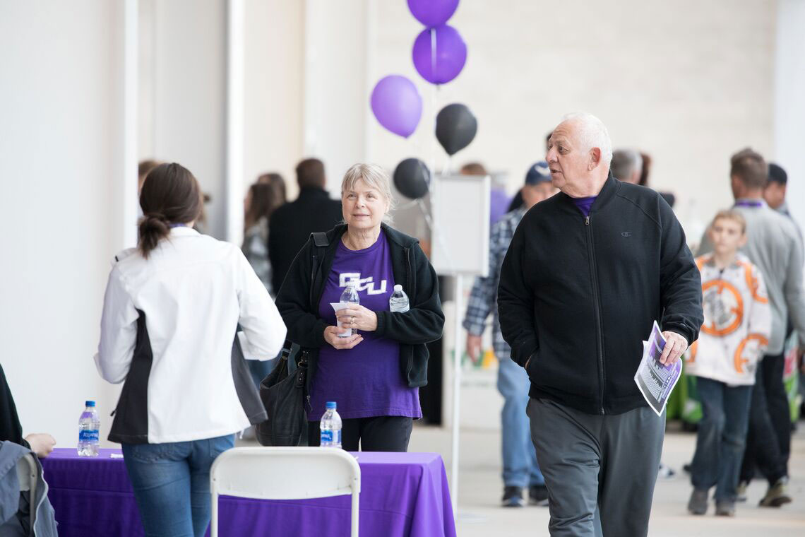 Alumni Couple attending event at GCU